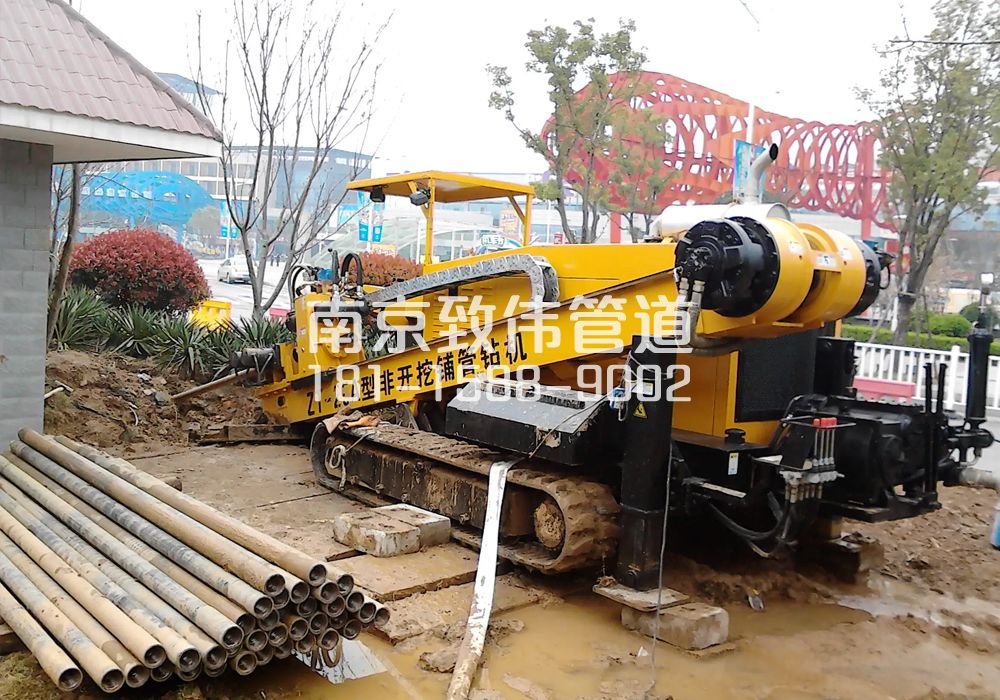 379摄山村拉管置换管道